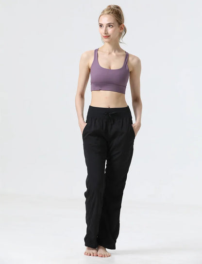 Women's Pants & Capris Women's Loose Workout Dance Studio Sports Pants