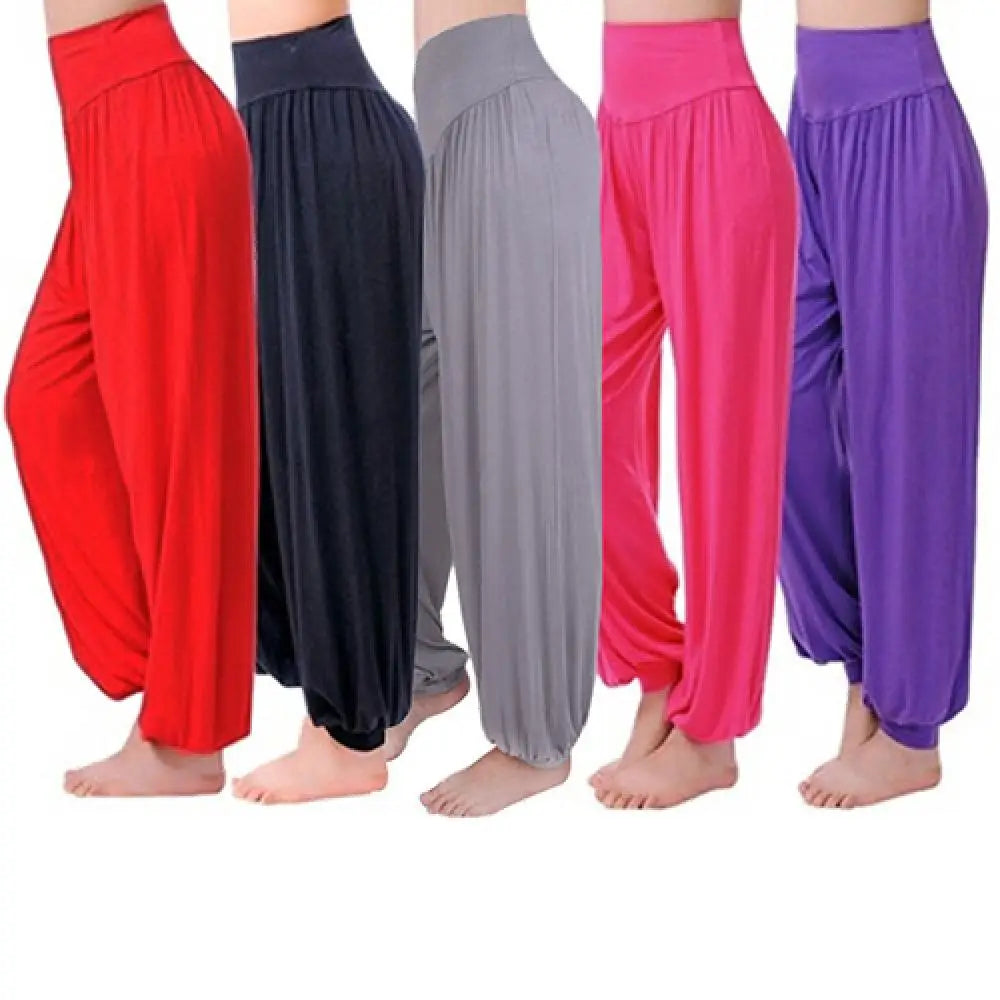 Women's Harem Pants Loose Long Boho Belly Dance Yoga