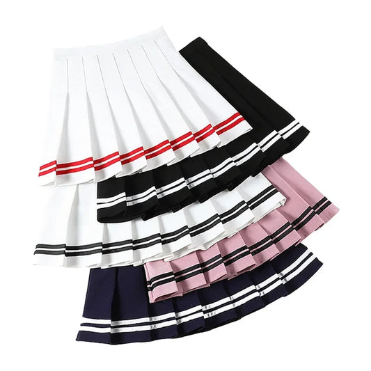 Korean Style Sexy Skirt Pleated Tennis Womens Athletic Golf