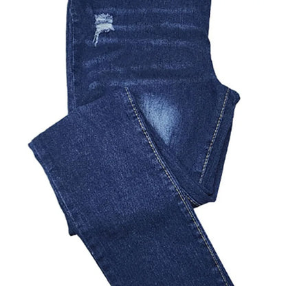 Denim Maternity Jeans - Straight Long Pregnancy