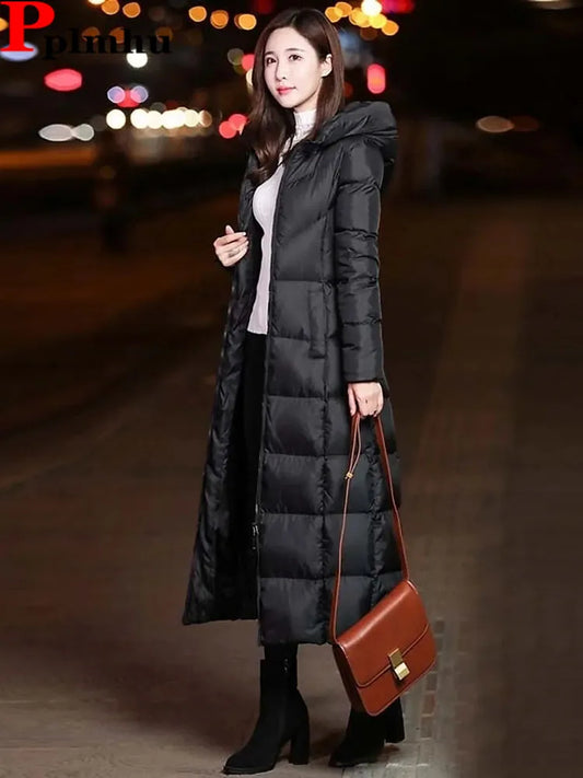 Hooded Slim Padded Coat - Women's Winter Quilted Jacket