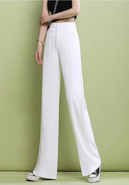 Trousers Women's Baggy Women's Pants White Loose