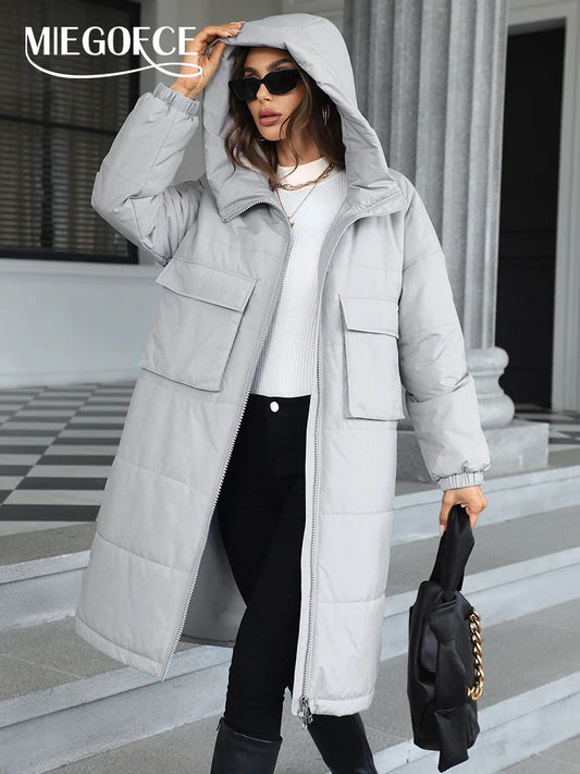 Spring Big Loose Coat - High Quality Women’s Quilted Parka