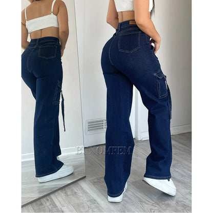 High Waisted Loose Multi-Pocket Cargo Pants Daily Unique Stylish