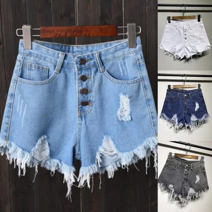 Women's Fashion Casual Summer Cool Denim Booty Shorts