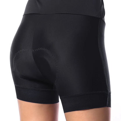 Women's Cycling Skirt 2-In-1 Silicone Sponge Pad Bike Shorts